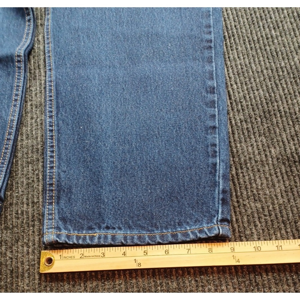 Levi's Men's 550 0216 Relaxed Heavyweight 40x30 Dark Blue Non-Stretch - Picture 3 of 6